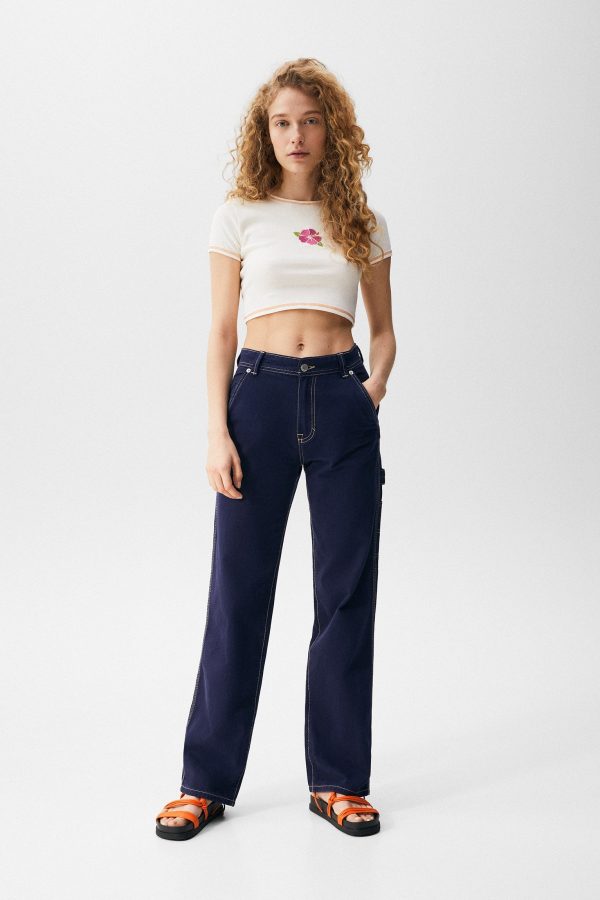 Fuzzy Button-Up Cardigan - Image 4