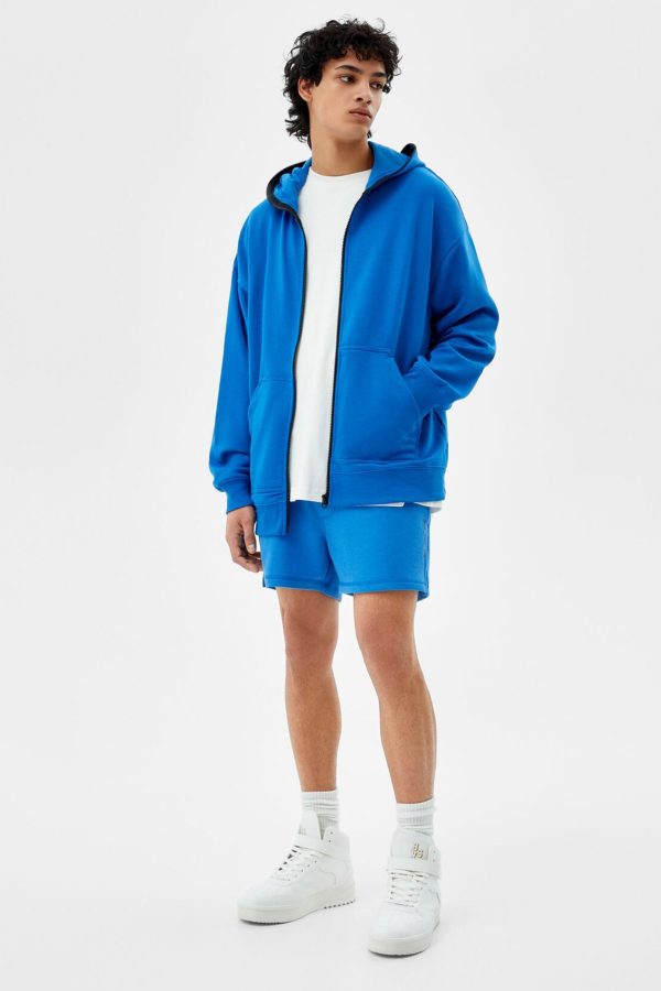 Pouch Pocket Hoodie Orange - Image 4