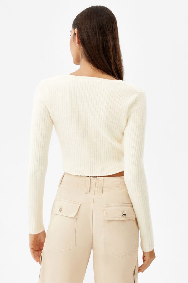 Ripped Flared Vintage Jeans - Image 2